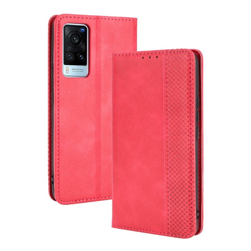 Pouzdra Na Vivo X60 Kůže Ve Stylu Cirénius