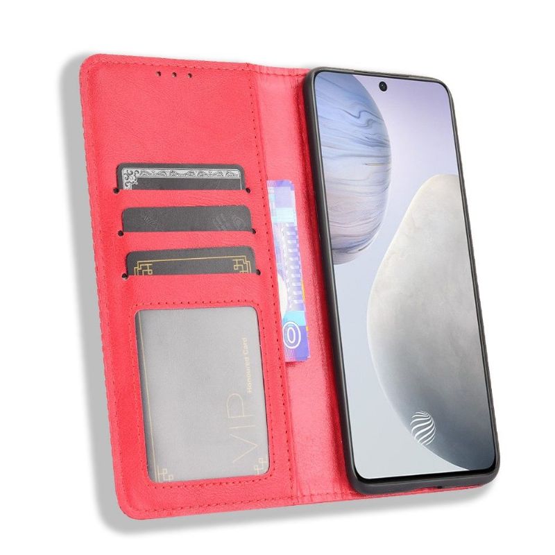 Pouzdra Na Vivo X60 Kůže Ve Stylu Cirénius