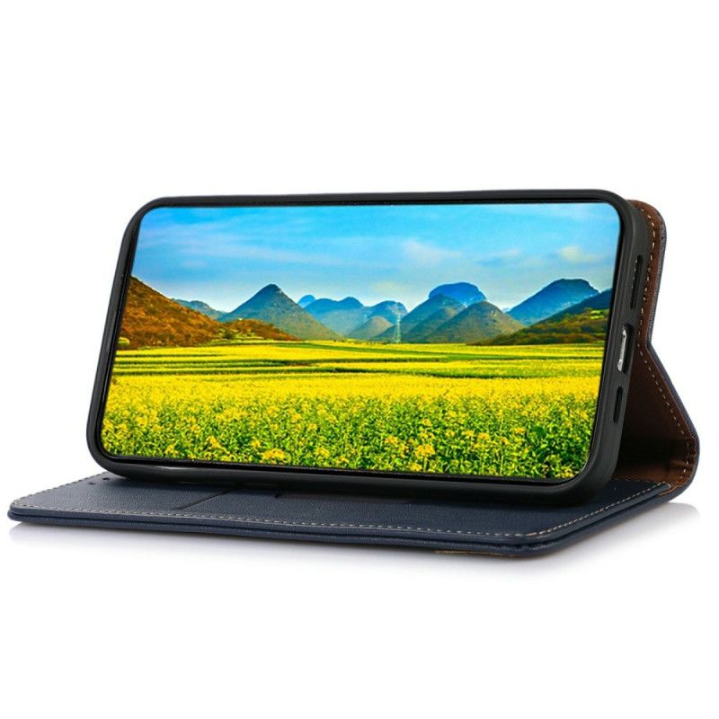 Kožené Pouzdro Folio Na Oneplus 13 Khazneh Nappa Kůže