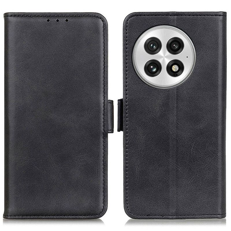 Kožený Kryt Na Oneplus 13 Dvojitá Spona