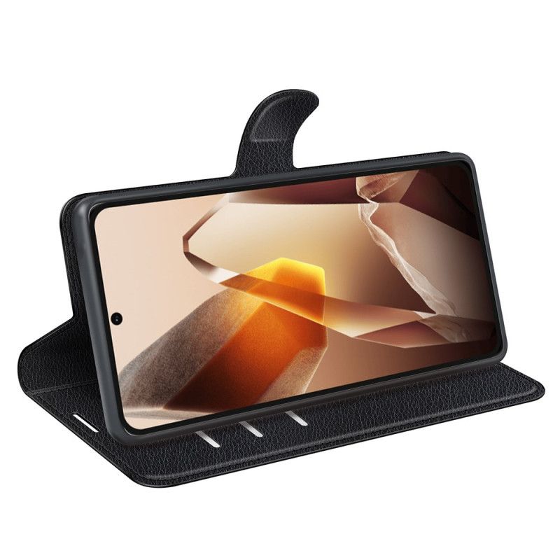 Kožený Kryt Na Oneplus 13 Klasická Umělá Kůže Liči