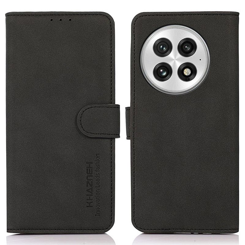 Kožený Kryt Na Oneplus 13 Umělá Kůže Khazneh