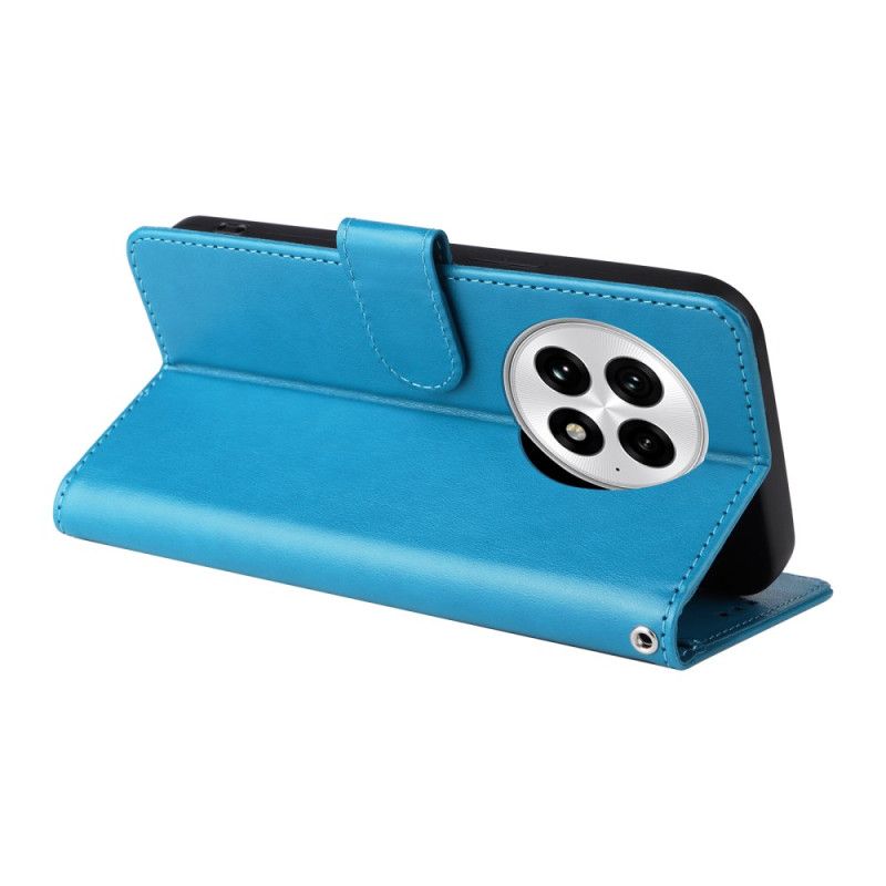 Kožený Kryt Oneplus 13 Květinový Vzor