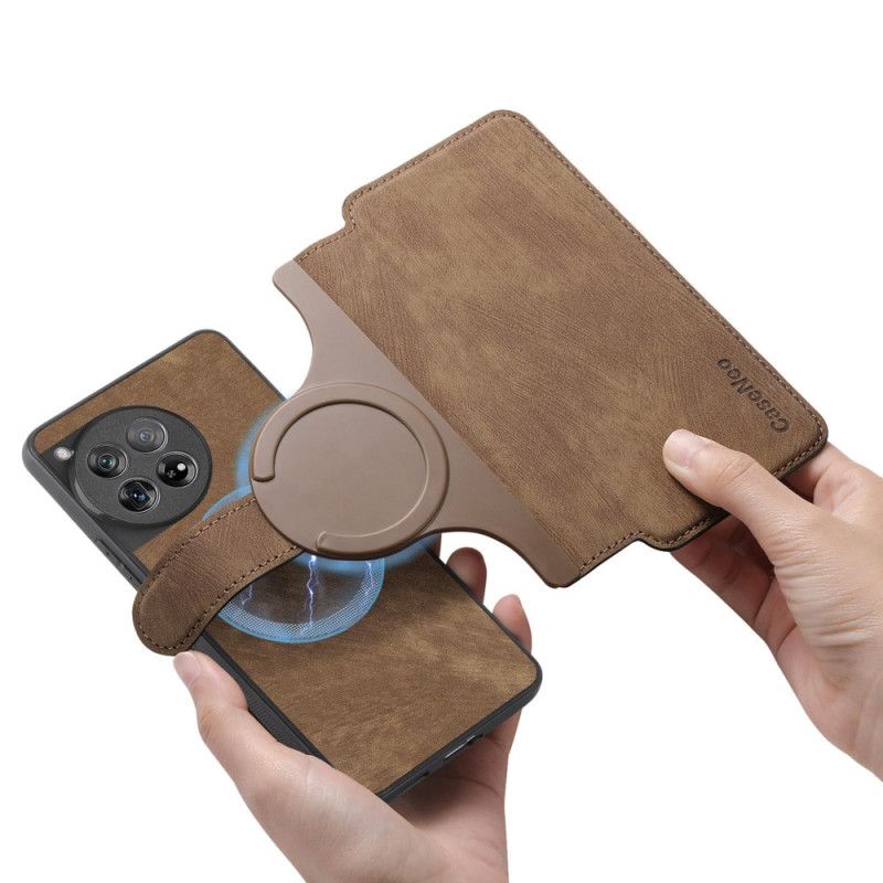 Kožený Kryt Oneplus 13 Odnímatelné Magnetické Rfid Pouzdro Caseneo