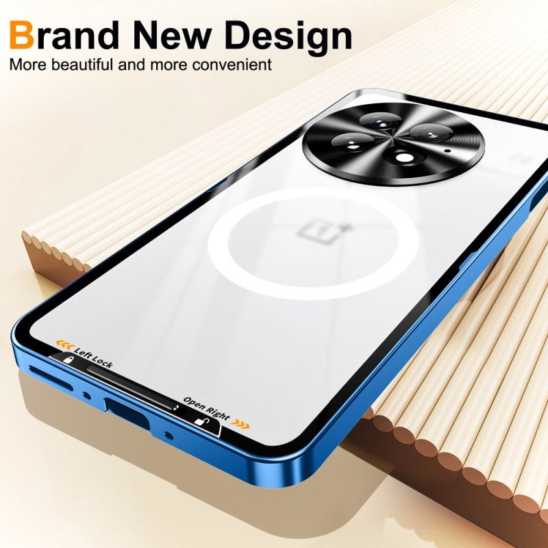 Kryt Oneplus 13 Kompatibilní S Magsafe S Kovovým Rámem