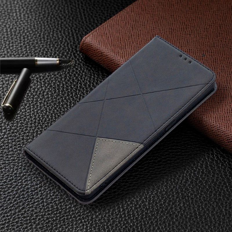 Flipové Pouzdro Na Oppo Find X2 Neo Kůže Ve Stylu Celinia - Černá