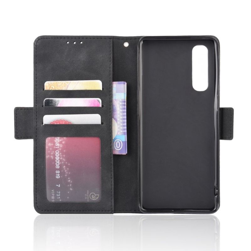 Flipové Pouzdro Na Oppo Find X2 Neo Premium S Držitelem Karty