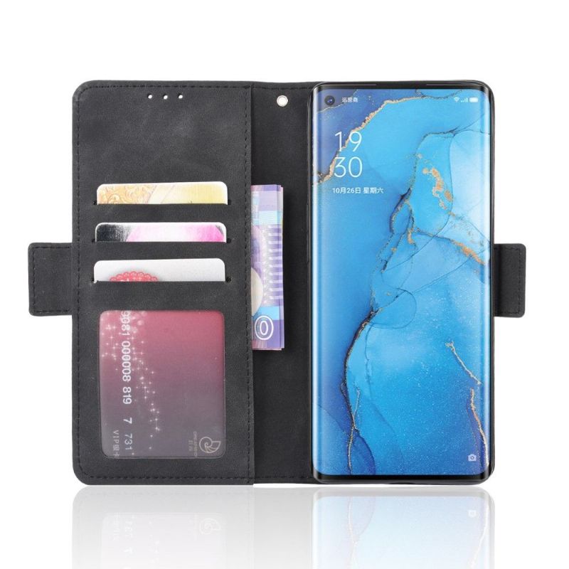 Flipové Pouzdro Na Oppo Find X2 Neo Premium S Držitelem Karty