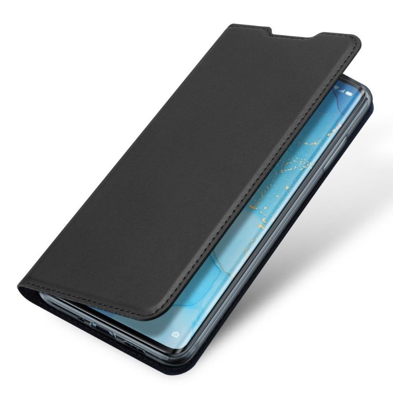 Flipové Pouzdro Na Oppo Find X2 Neo Saténový Povlak