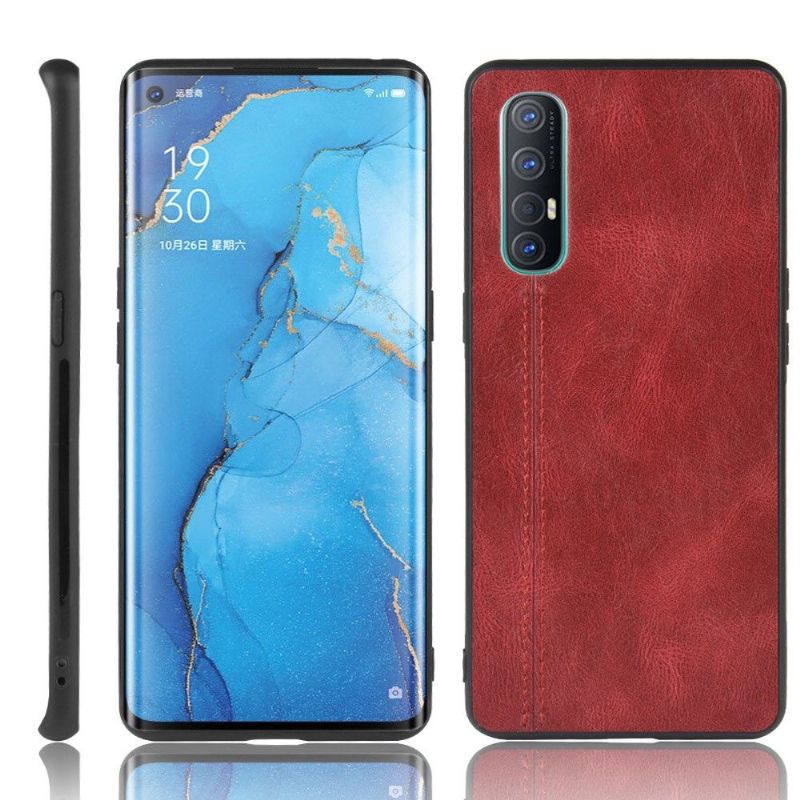 Kryt Na Oppo Find X2 Neo Kožený Efekt