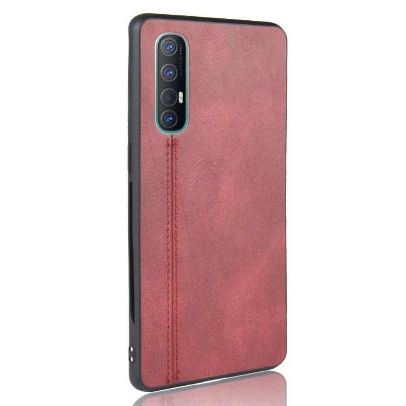 Kryt Na Oppo Find X2 Neo Kožený Efekt
