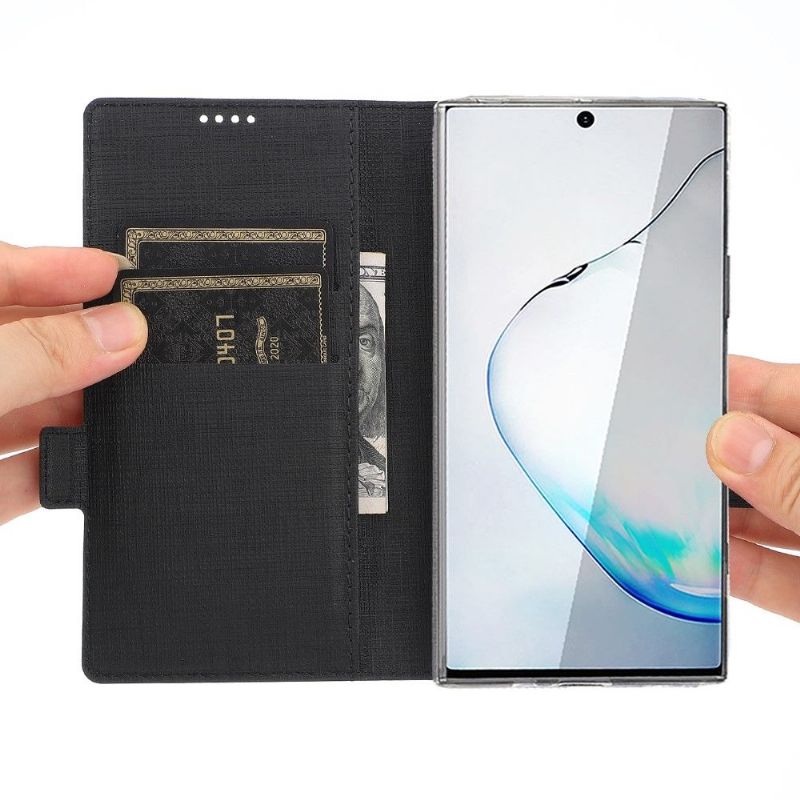 Flipové Pouzdro Na Samsung Galaxy Note 20 Ultra Funkce Podpory Rovnátek