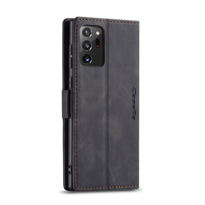 Flipové Pouzdro Na Samsung Galaxy Note 20 Ultra Golias S Koženým Efektem