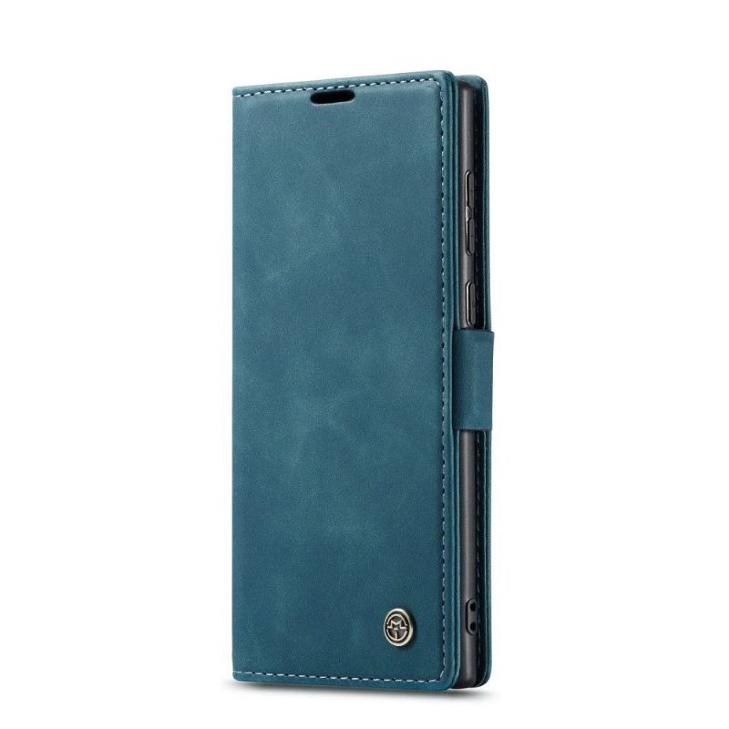 Flipové Pouzdro Na Samsung Galaxy Note 20 Ultra Golias S Koženým Efektem