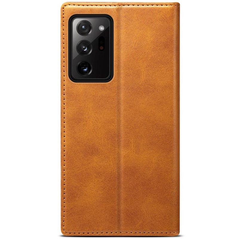 Flipové Pouzdro Na Samsung Galaxy Note 20 Ultra Kožené Pouzdro Folio Flip Style Kůže