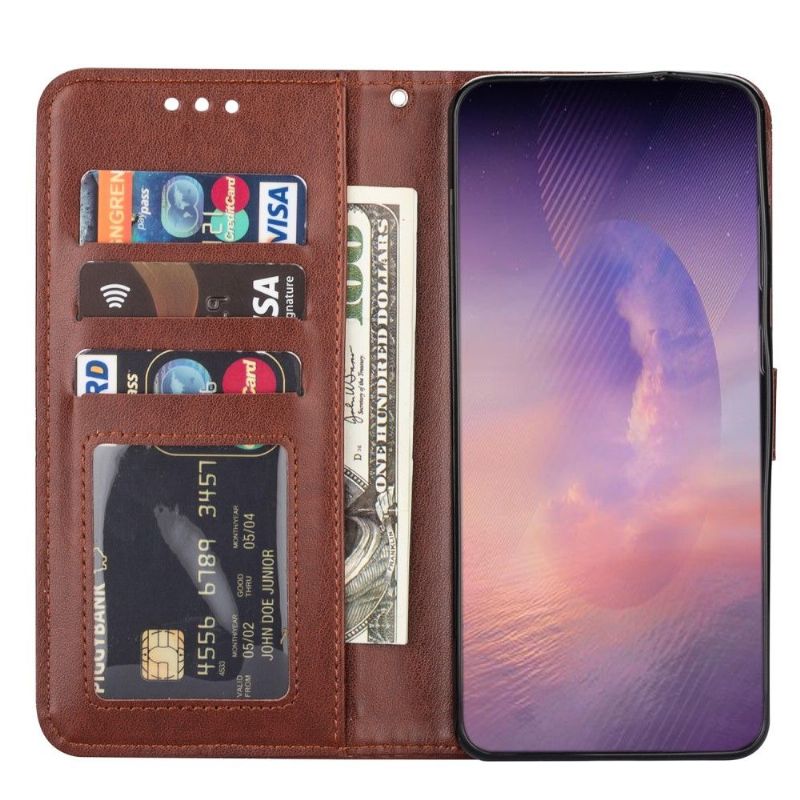 Flipové Pouzdro Na Samsung Galaxy Note 20 Ultra Na Lana Mandala S Koženým Efektem