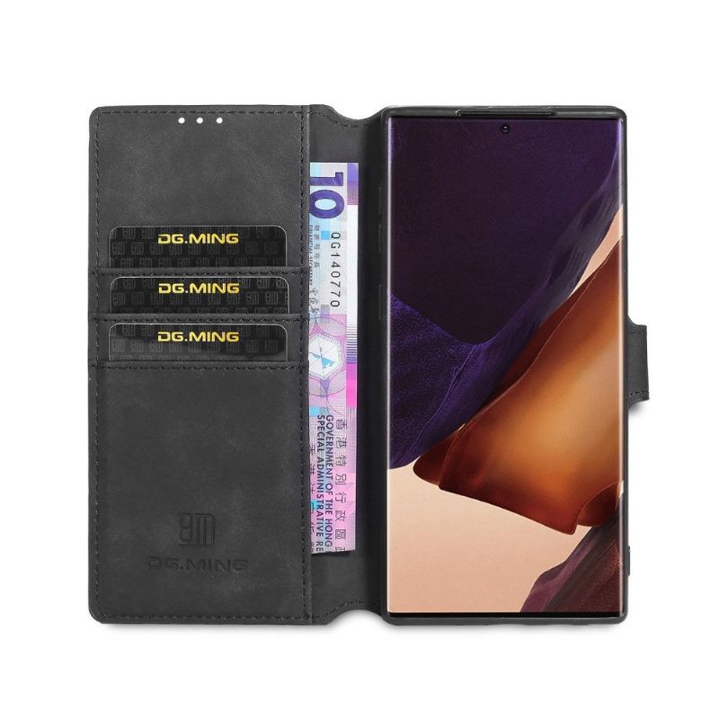 Flipové Pouzdro Na Samsung Galaxy Note 20 Ultra Retro Styl Dg Ming
