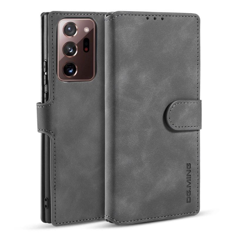 Flipové Pouzdro Na Samsung Galaxy Note 20 Ultra Retro Styl Dg Ming