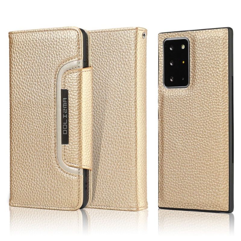 Kryt Flipové Pouzdro Na Samsung Galaxy Note 20 Ultra Klasická Umělá Kůže
