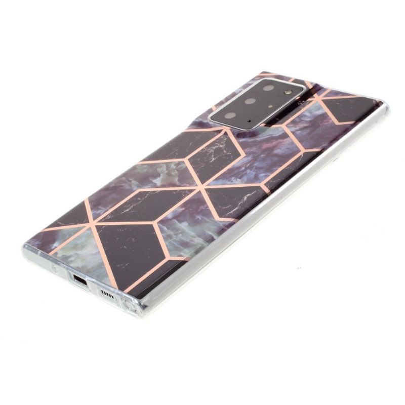 Kryt Na Samsung Galaxy Note 20 Ultra Geometrické - Námořnická Modř