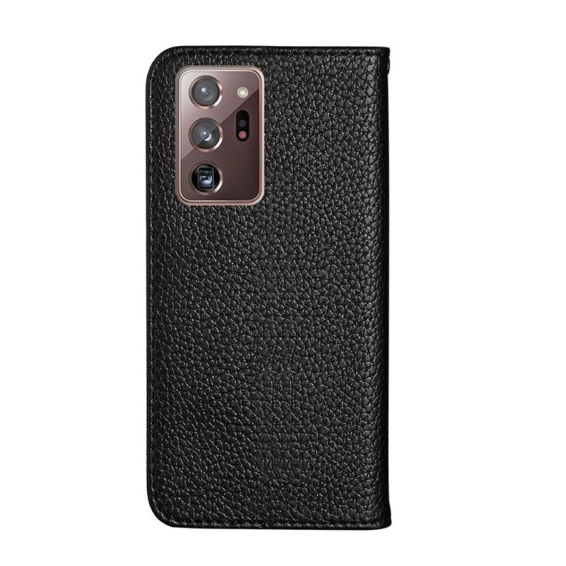 Kryty Na Mobil Na Samsung Galaxy Note 20 Ultra Flipové Pouzdro Zrnité Umělé Kůže