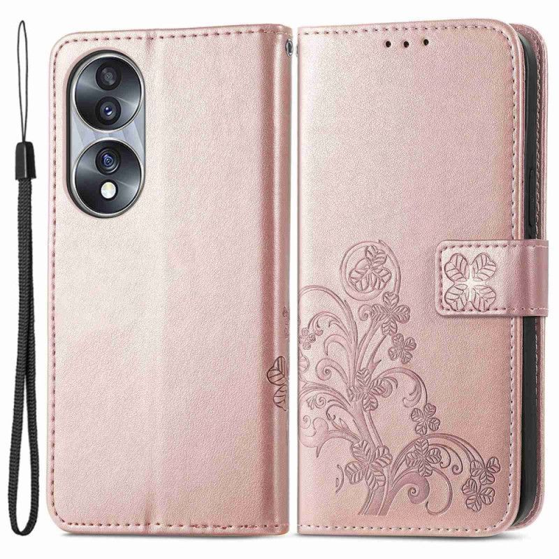 Flipové Pouzdro Na Honor 70 Asijské Květiny