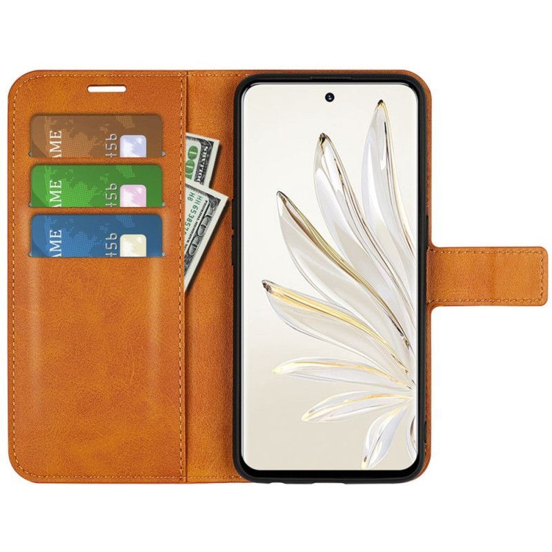 Flipové Pouzdro Na Honor 70 Slim Extreme Leather Effect