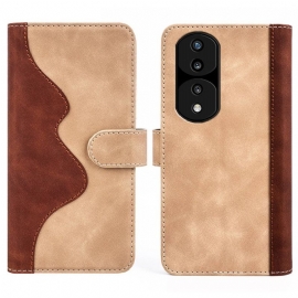 Flipové Pouzdro Na Honor 70 Styl Kůže Vlna