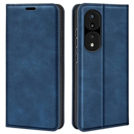Kryty Na Mobil Na Honor 70 Flipové Pouzdro Jemnost Pokožky Na Dotek