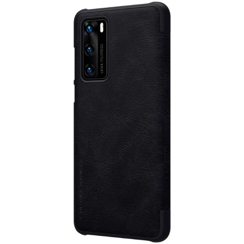 Flipové Pouzdro Na Huawei P40 Řada Qin Nillkin Faux Leather