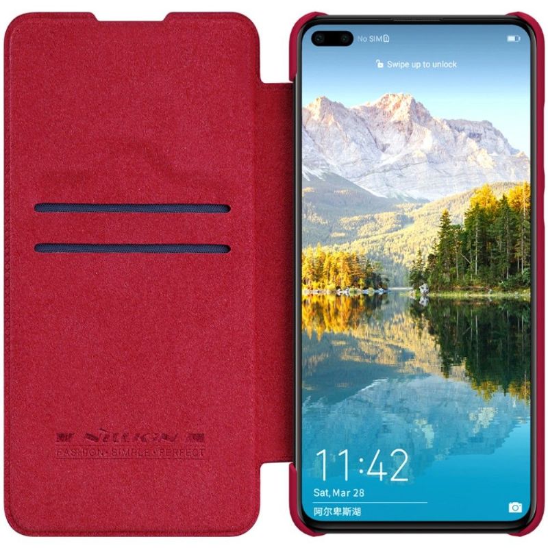 Flipové Pouzdro Na Huawei P40 Řada Qin Nillkin Faux Leather