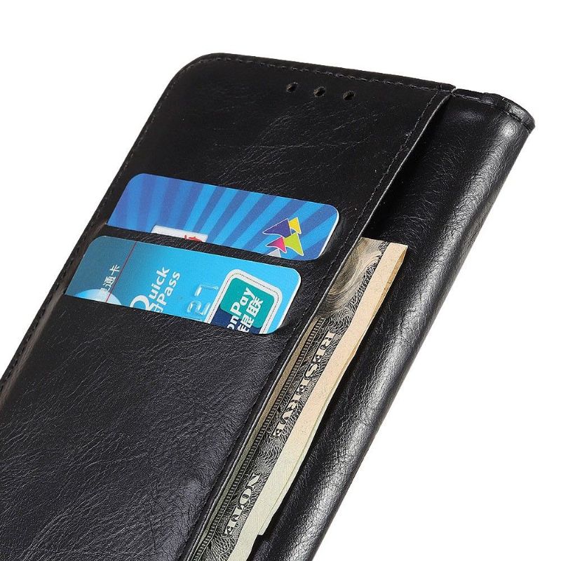Kožené Pouzdro Folio Na Huawei P40 Styl Dělené Kůže