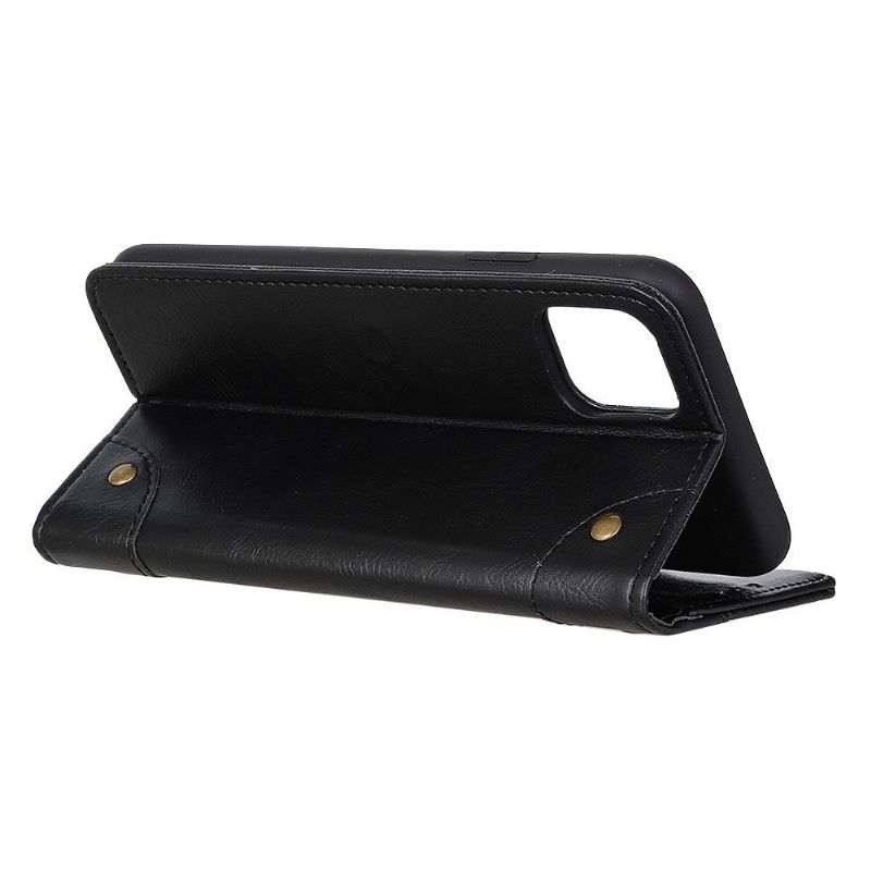 Kožené Pouzdro Folio Na Huawei P40 Styl Dělené Kůže