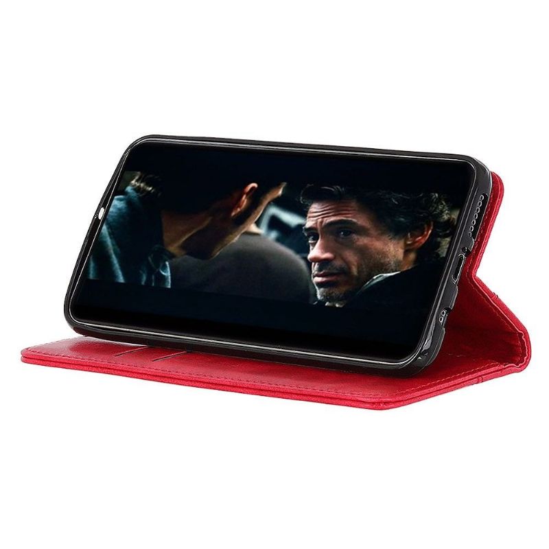 Kožené Pouzdro Folio Na Huawei P40 Styl Dělené Kůže