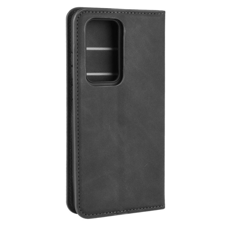 Pouzdra Na Huawei P40 Flipové Pouzdro Elegantní Imitace Kůže