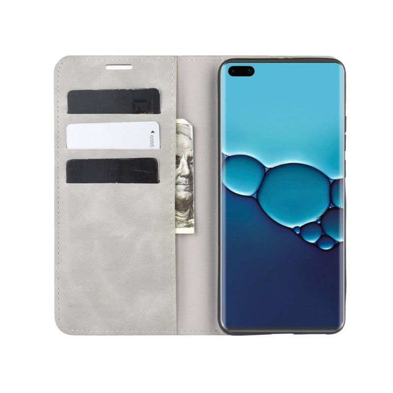 Pouzdra Na Huawei P40 Flipové Pouzdro Elegantní Imitace Kůže