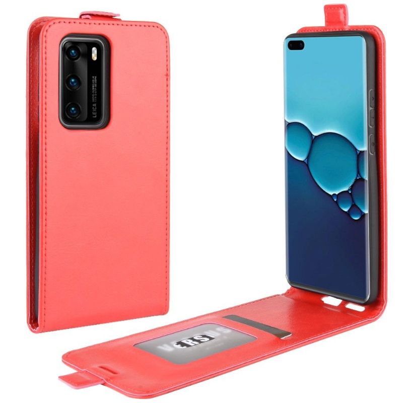 Pouzdra Na Huawei P40 Flipové Pouzdro Vertikální Z Umělé Kůže Le René