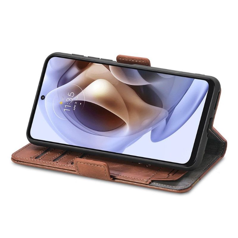 Flipové Pouzdro Na Motorola Moto G31 / Moto G41 Kožené Pouzdro Flip Business