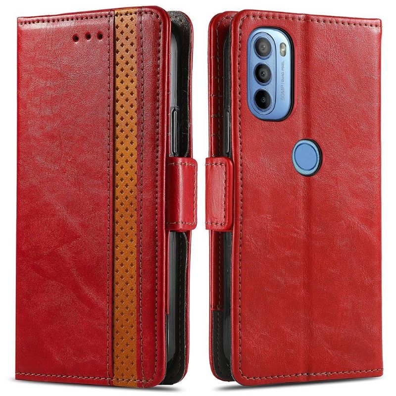 Flipové Pouzdro Na Motorola Moto G31 / Moto G41 Kožené Pouzdro Flip Business