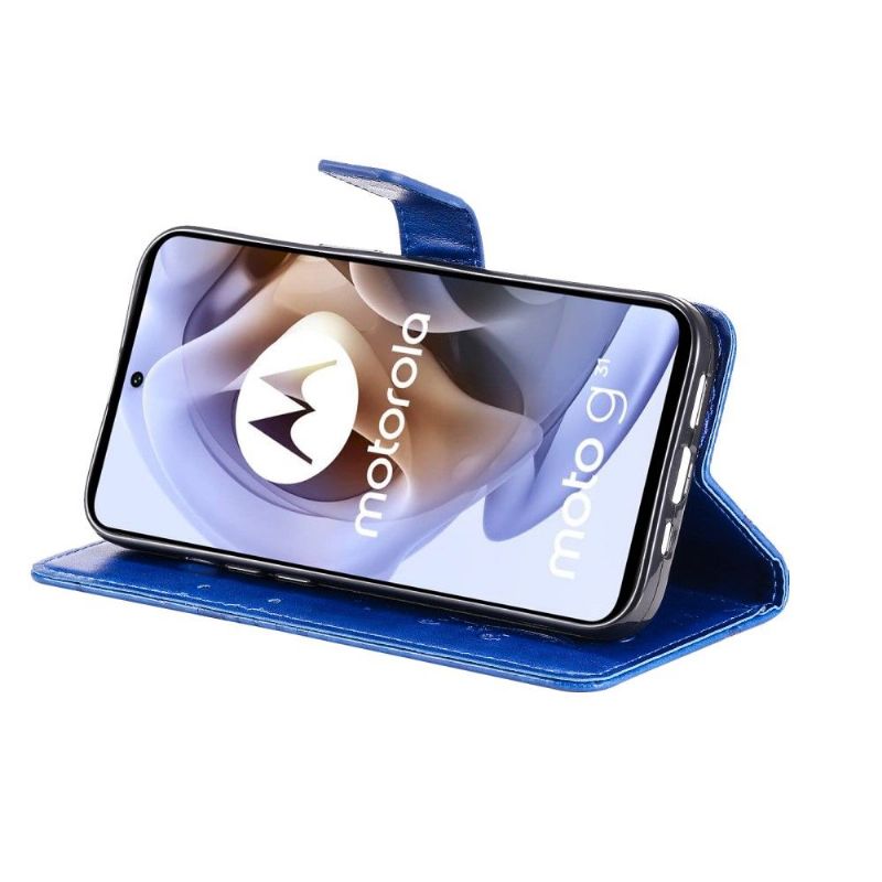 Flipové Pouzdro Na Motorola Moto G31 / Moto G41 Podpora Motýlů Funkcí