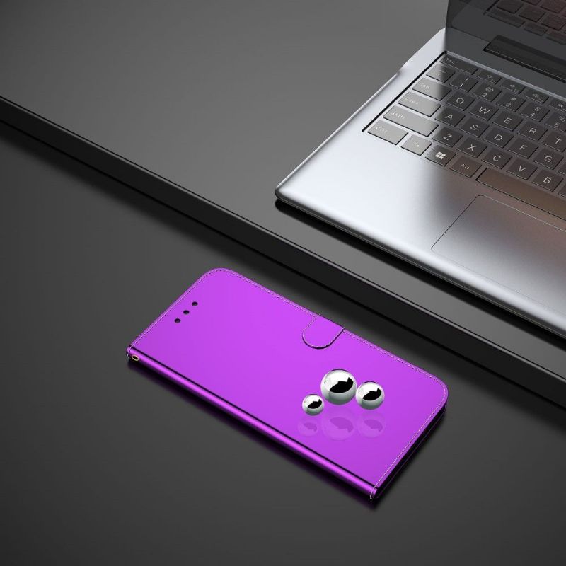 Flipové Pouzdro Na Motorola Moto G31 / Moto G41 Zrcadlový Efekt Z Umělé Kůže