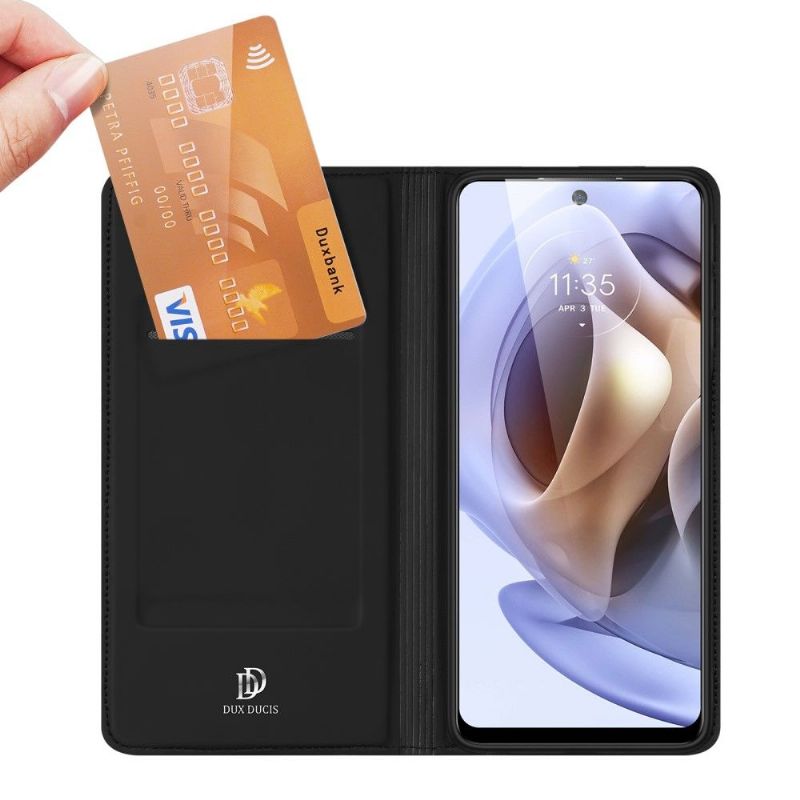 Pouzdra Na Motorola Moto G31 / Moto G41 Obchodní Saténový Efekt