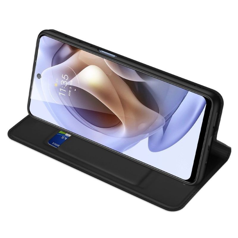 Pouzdra Na Motorola Moto G31 / Moto G41 Obchodní Saténový Efekt