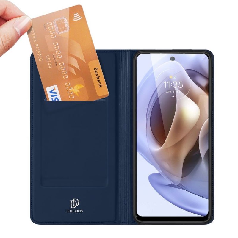 Pouzdra Na Motorola Moto G31 / Moto G41 Obchodní Saténový Efekt