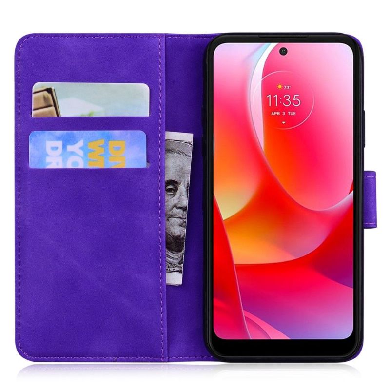 Pouzdra Na Motorola Moto G31 / Moto G41 Reliéfní Tygr