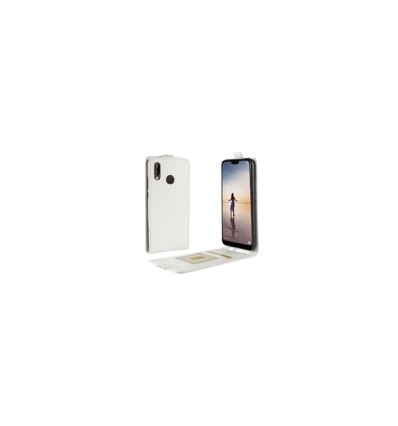 Flipové Pouzdro Na Huawei P20 Lite Vertikální Umělá Kůže