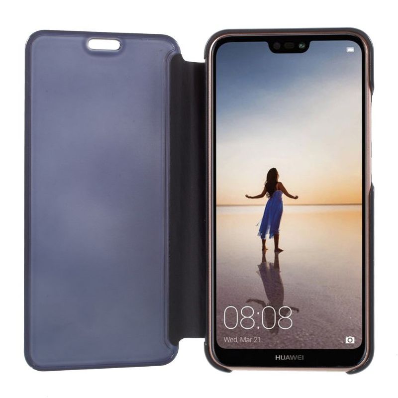 Kryty Na Mobil Na Huawei P20 Lite Flipové Pouzdro Zrcadlový Efekt