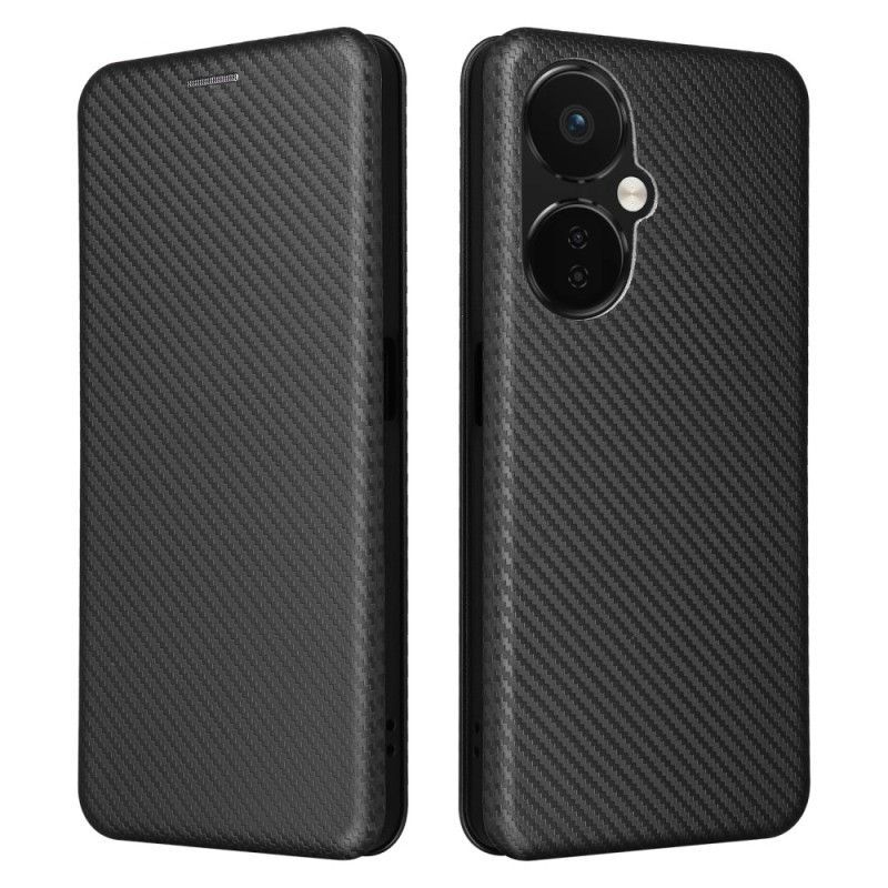 Kryty Na Mobil Na OnePlus Nord CE 3 Lite 5G Flipové Pouzdro Textura Uhlíkových Vláken