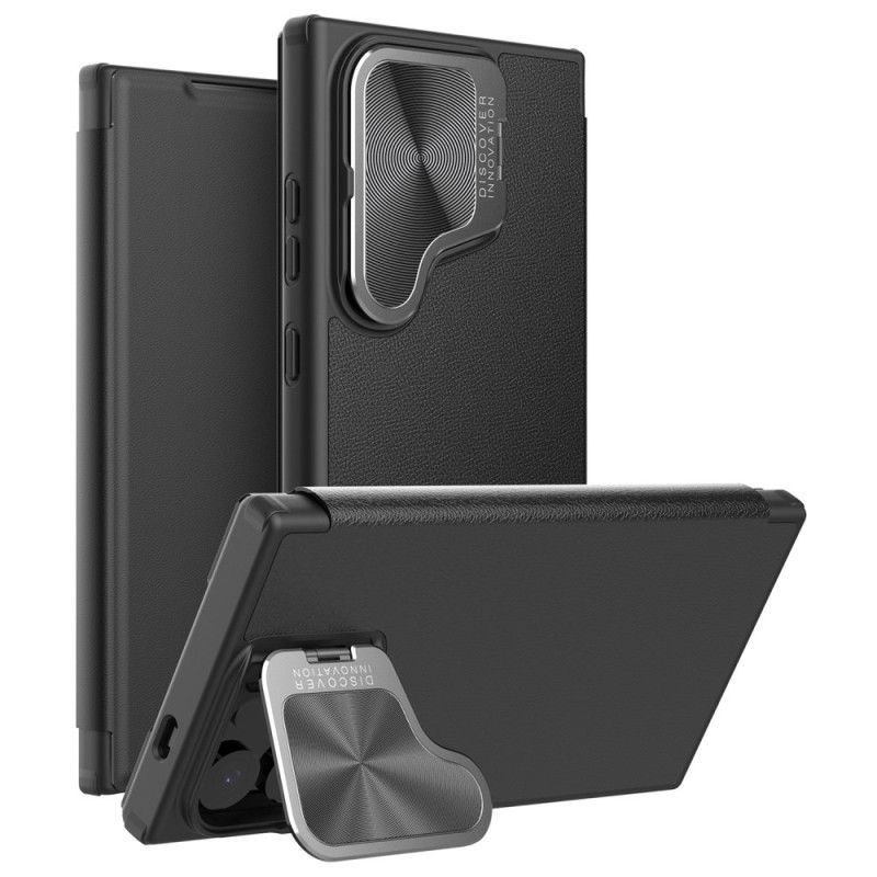 Kožené Pouzdro Folio Na Samsung Galaxy S24 Ultra 5g Qin Prop Nillkin