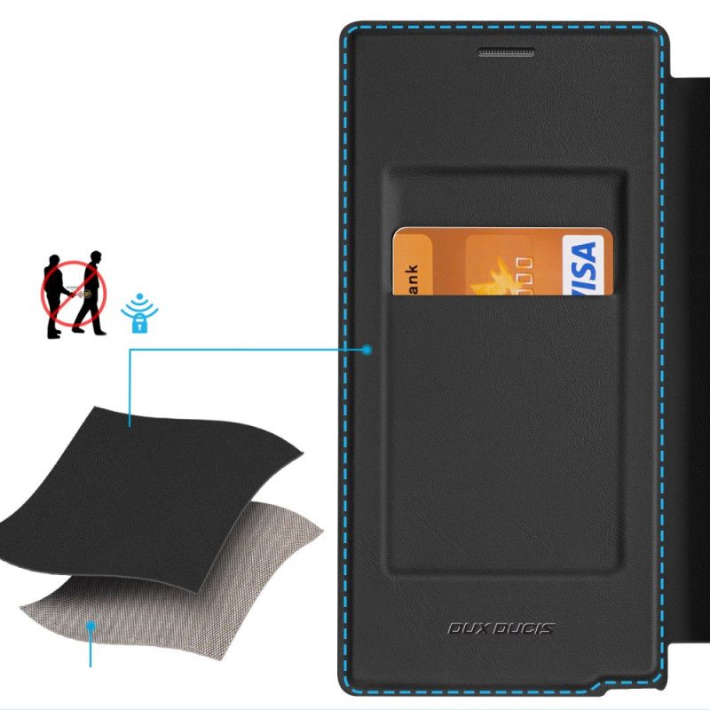 Kožené Pouzdro Folio Samsung Galaxy S24 Ultra 5g Skin X Pro Dux Ducis